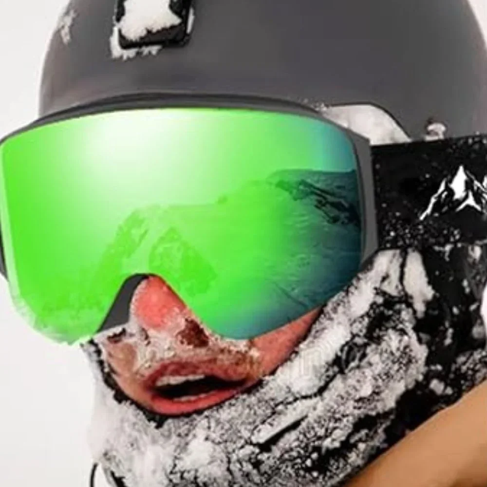 Flip-Up ski goggles Ffg-free OTG snowboard with magnetic